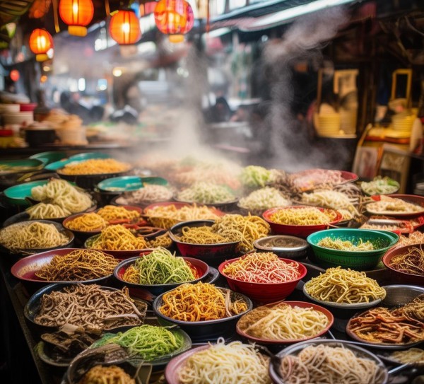 舌尖上的美味，精选多样的特色面食